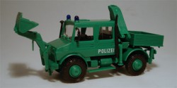 Mercedes Benz Unimog Polizei Bergräumgerät